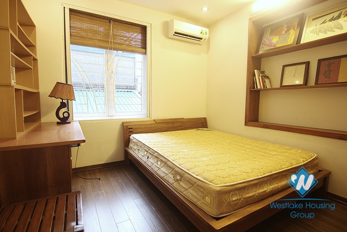 Three bedrooms house for rent on Au Co street, Tay Ho district, Ha Noi